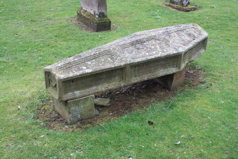 An Old Stone Coffin